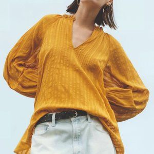 FRENCH CONNECTION Moala Flared Top